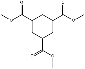 TriMethyl 1,3,5-Cyclohexanetricarboxylate (cis- and trans- Mixture) Structure