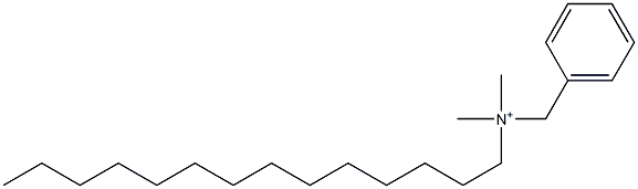 benzyldimethyl(tetradecyl)ammonium chloroiodoiodate(1-) 구조식 이미지