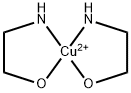 2-Aminoethanol copper complex Structure