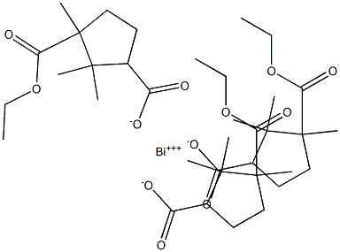 bismuth ethyl camphorate Structure