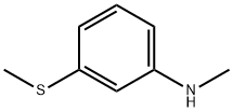 N-methyl-3-(methylsulfanyl)aniline Structure