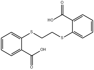 2,2-(ethane-1,2-diylbis(sulfanediyl))dibenzoic acid Structure