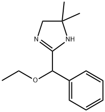 5,5-Dimethyl-2-(α-ethoxybenzyl)-2-imidazoline Structure