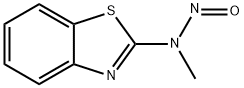 2-벤조티아졸라민,N-메틸-N-니트로소-(9CI) 구조식 이미지