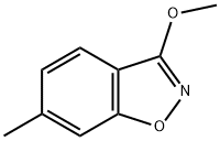 1,2-Benzisoxazole,3-methoxy-6-methyl-(9CI) Structure