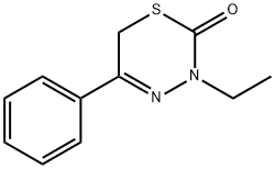 2H-1,3,4-Thiadiazin-2-one,3-ethyl-3,6-dihydro-5-phenyl-(9CI) Structure