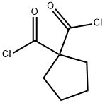 1,1-Cyclopentanedicarbonyldichloride(9CI) Structure