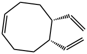 5α,6α-디에테닐시클로옥텐 구조식 이미지