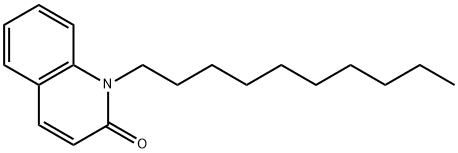 2(1H)-Quinolinone,1-decyl-(9CI) Structure