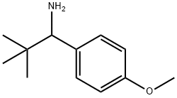 1-(4-methoxyphenyl)-2,2-dimethylpropan-1-amine Structure