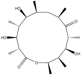 8,8a-deoxyoleandolide Structure