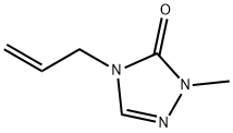 3H-1,2,4-Triazol-3-one,2,4-dihydro-2-methyl-4-(2-propenyl)-(9CI) Structure