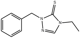 3H-1,2,4-Triazole-3-thione,4-ethyl-2,4-dihydro-2-(phenylmethyl)-(9CI) Structure