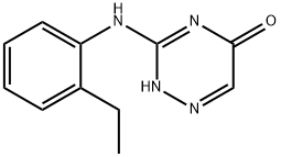 1,2,4-Triazin-5(2H)-one,3-[(2-ethylphenyl)amino]-(9CI) Structure