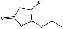 2(3H)-Furanone,4-bromo-5-ethoxydihydro-(9CI) 구조식 이미지