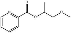 2-피리딘카르복실산,2-메톡시-1-메틸에틸에스테르(9CI) 구조식 이미지
