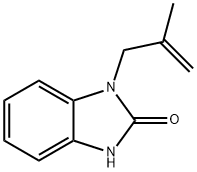 2H-Benzimidazol-2-one,1,3-dihydro-1-(2-methyl-2-propenyl)-(9CI) 구조식 이미지