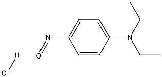 N N-DIETHYL-4-NITROSOANILINE HYDROCHLOR& Structure