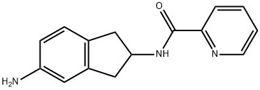 2-Pyridinecarboxamide,N-(5-amino-2,3-dihydro-1H-inden-2-yl)-(9CI) Structure