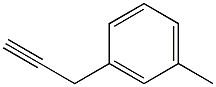 1-Methyl-3-(prop-2-yn-1-yl)benzene Structure