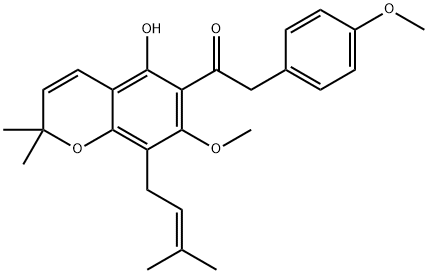 OSAJETIN, DIMETHYL ETHER Structure