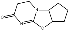 2H,6H-Cyclopent[4,5]oxazolo[3,2-a]pyrimidin-2-one,3,4,5a,7,8,8a-hexahydro-(9CI) Structure