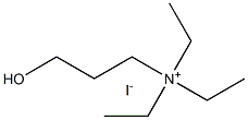 N,N,N-트리에틸호모콜린 구조식 이미지