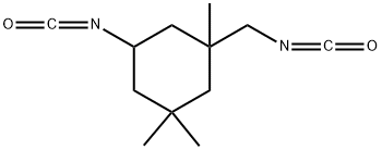 5-아이소시아나토-1-(아이소시아나토메틸)-1,3,3-트리메틸사이클로헥산, 호모중합체 구조식 이미지