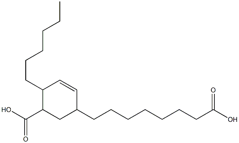 53980-88-4 5(or 6)-carboxy-4-hexylcyclohex-2-ene-1-octanoic acid