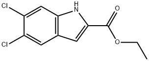 ethyl 5,6-dichloro-1H-indole-2-carboxylate Structure