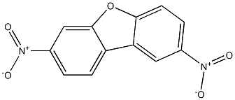 2,7-DINITRODIBENZOFURAN Structure