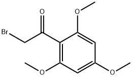 N-2',4',6'-trimethoxyphenacyl bromide Structure