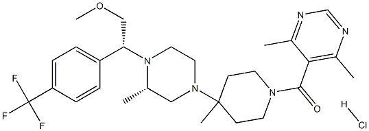 Vicriviroc (hydrochloride) Structure