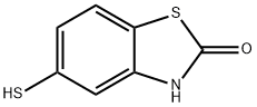 2(3H)-Benzothiazolone,5-mercapto-(9CI) Structure