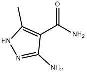 1H-Pyrazole-4-carboxamide,3-amino-5-methyl-(9CI) Structure