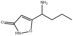 3(2H)-Isoxazolone,5-(1-aminobutyl)-(9CI) 구조식 이미지
