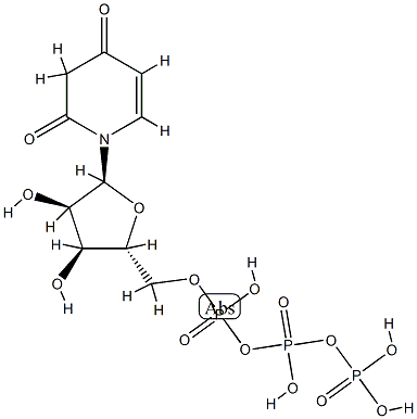 3-deazauridine 5'-triphosphate Structure