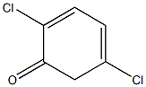 2,4-Cyclohexadien-1-one,2,5-dichloro-(9CI) Structure