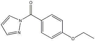 1H-Pyrazole,1-(4-ethoxybenzoyl)-(9CI) Structure
