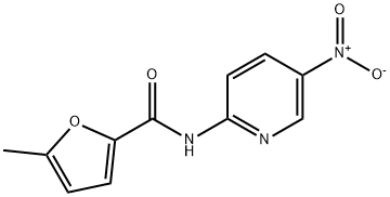 2-Furancarboxamide,5-methyl-N-(5-nitro-2-pyridinyl)-(9CI) 구조식 이미지