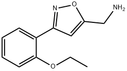 5-이속사졸메탄아민,3-(2-에톡시페닐)-(9CI) 구조식 이미지
