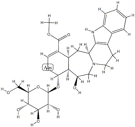 3-dihydrocadambine 구조식 이미지