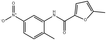 2-Furancarboxamide,5-methyl-N-(2-methyl-5-nitrophenyl)-(9CI) Structure