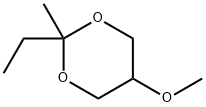 1,3-Dioxane,2-ethyl-5-methoxy-2-methyl-(9CI) 구조식 이미지
