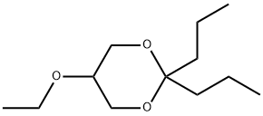 1,3-디옥산,5-에톡시-2,2-디프로필-(9CI) 구조식 이미지