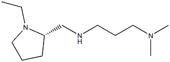 1,3-Propanediamine,N-[[(2S)-1-ethyl-2-pyrrolidinyl]methyl]-N,N-dimethyl-(9CI) 구조식 이미지