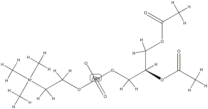 Диацетил-L-глицерофосфорилхолин структурированное изображение
