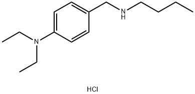 4-[(butylamino)methyl]-N,N-diethylaniline Structure