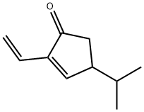 2-Cyclopenten-1-one,2-ethenyl-4-(1-methylethyl)-(9CI) Structure