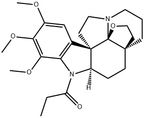 19,21-에폭시-15,16,17-트리메톡시-1-(1-옥소프로필)아스피도스페르미딘 구조식 이미지